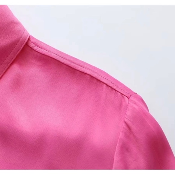 Zara Satin Effect Top - Picture 9 of 14